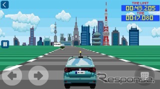 スマートフォン向けアプリ「Play On! by Volkswagen」の新ゲーム「ランランワーゲン」《画像:フォルクスワーゲングループジャパン》