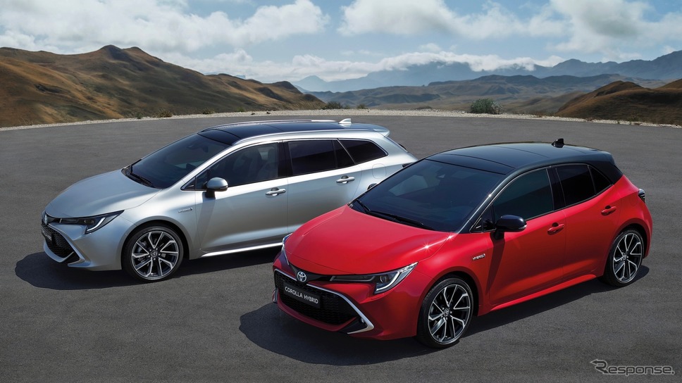 トヨタ・カローラ・ハイブリッド(欧州仕様)《photo by Toyota》