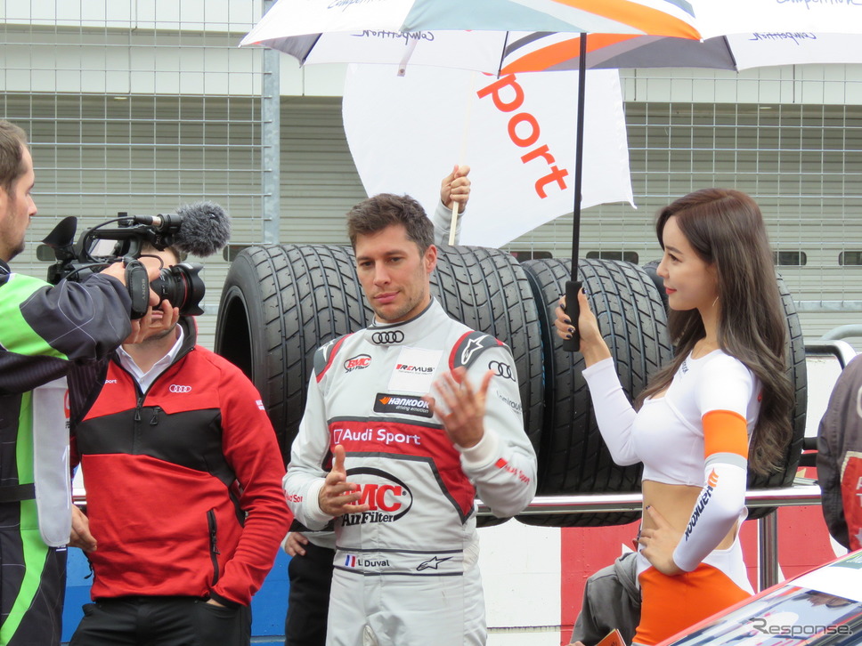 #28 ロイック・デュバル(Audi RS5 DTM)《撮影 遠藤俊幸》