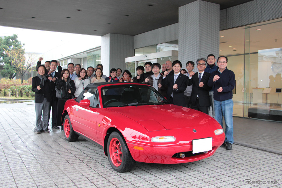 初代 ロードスター レストアサービス 納車式《撮影 吉田瑶子》