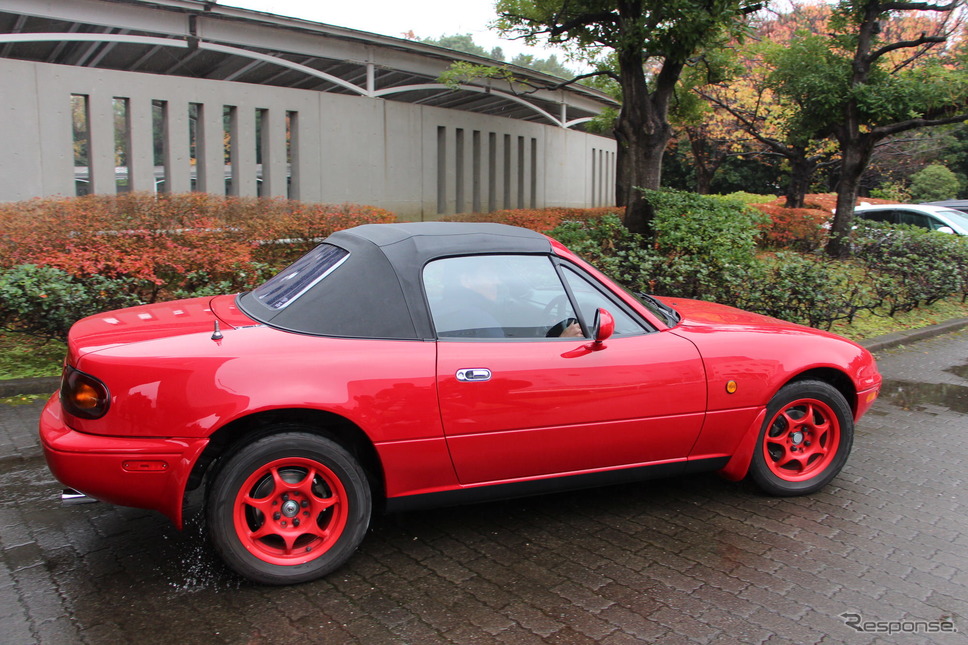 初代 ロードスター レストアサービス 納車式《撮影 吉田瑶子》