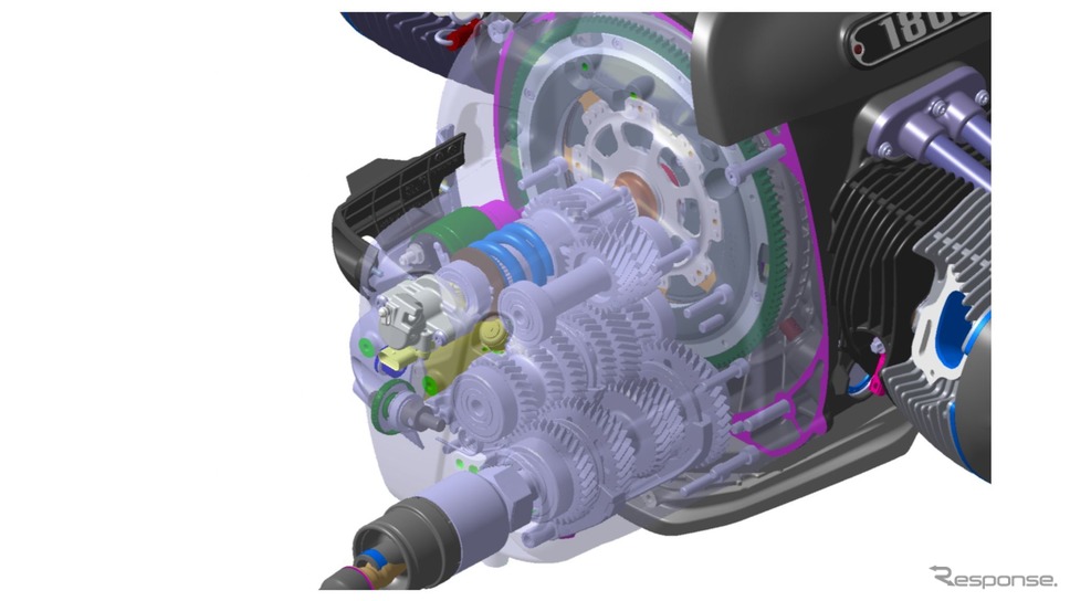 BMWモトラッドの新型2気筒ボクサーエンジン《photo by BMW》
