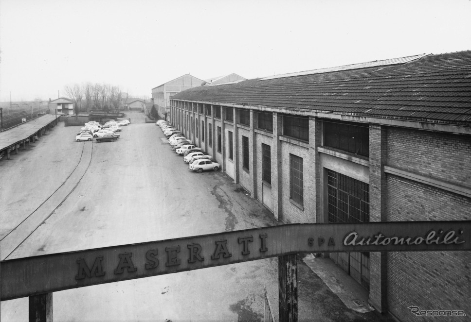 モデナの本社（1965年）《photo by Maserati》