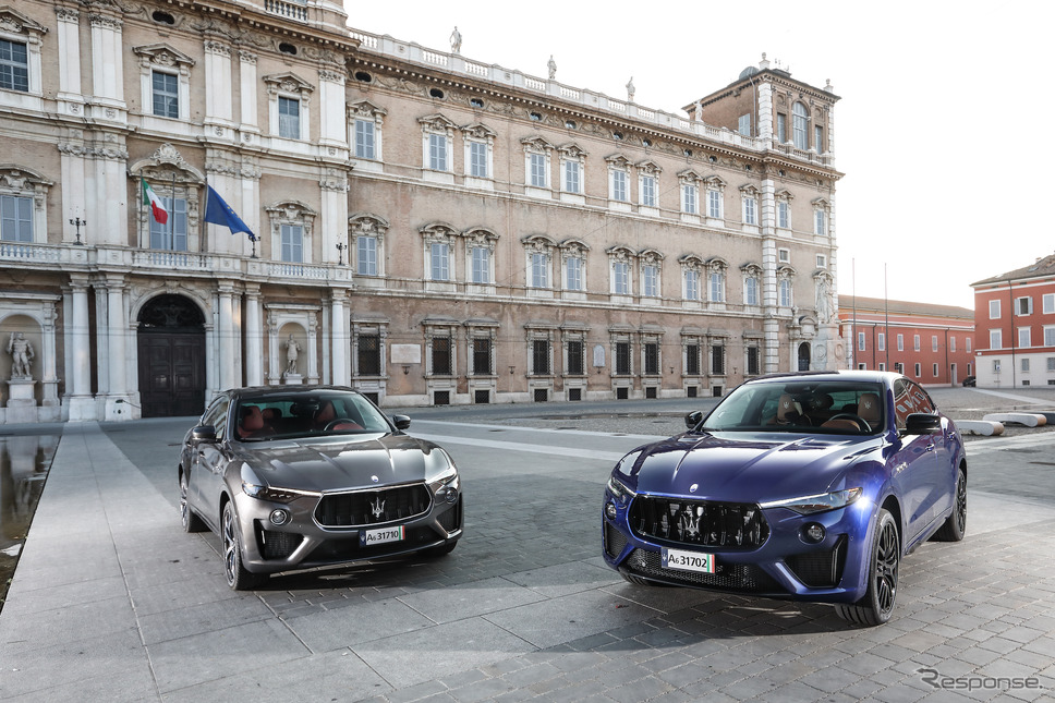 レバンテGTSとトロフェオ《photo by Maserati》