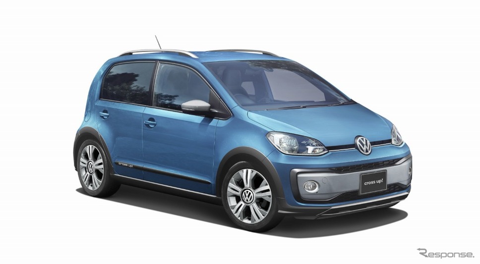 VW cross up!(コスタアズールメタリック)《画像:フォルクスワーゲングループジャパン》