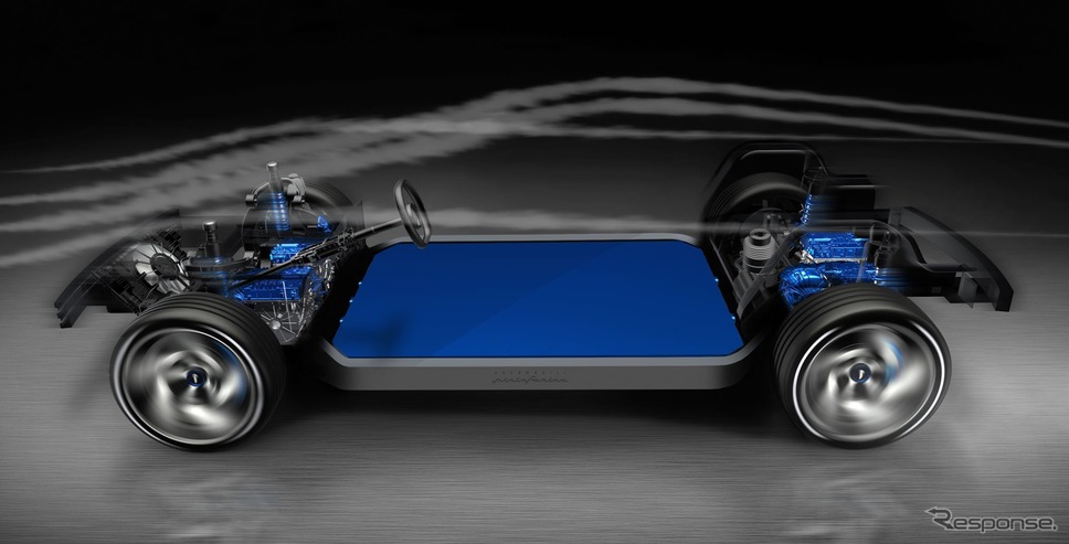 アウトモビリ・ピニンファリーナの電動SUVのプラットフォーム《photo by Automobili Pininfarina》