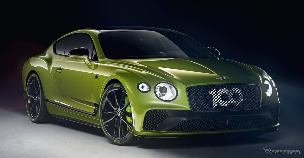 ベントレー・コンチネンタル GT 新型のパイクスピーク新記録達成記念車《photo by Bentley》