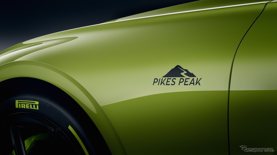 ベントレー・コンチネンタル GT 新型のパイクスピーク新記録達成記念車《photo by Bentley》
