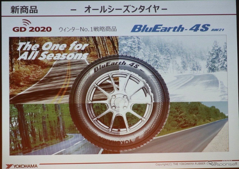 横浜ゴム新製品発表会《撮影:中尾真二》