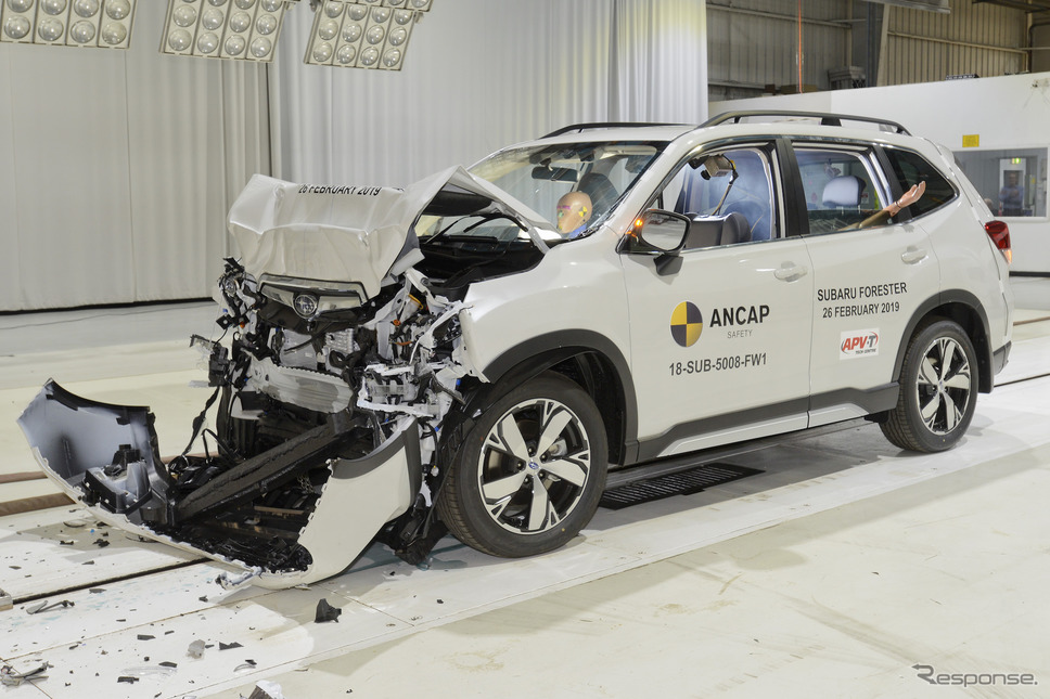 前面全幅クラッシュテスト《photo by Euro NCAP》