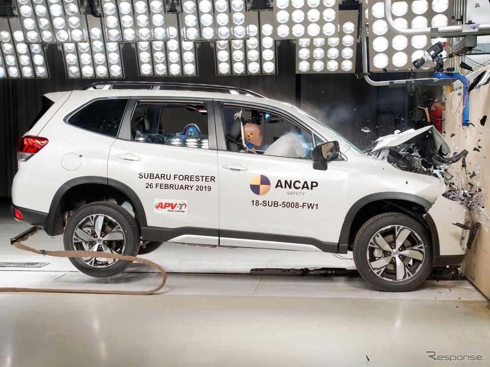 前面全幅クラッシュテスト《photo by Euro NCAP》