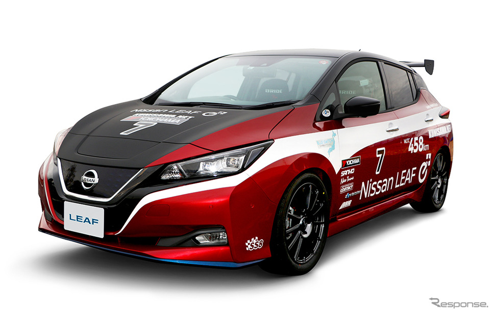 2019 全日本 JAPAN EV-GPシリーズ仕様:NISSAN LEAF e+《画像:日産自動車》