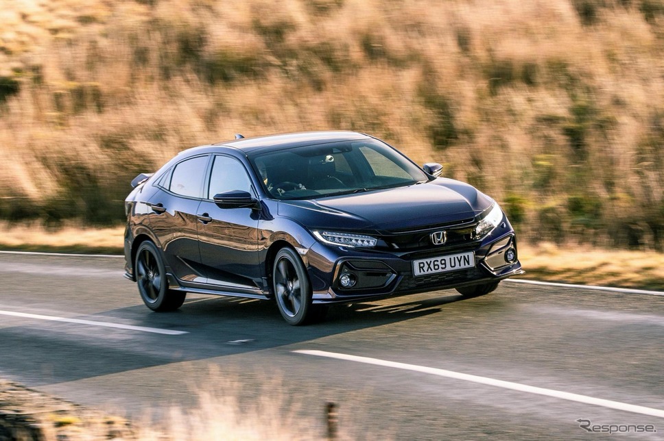 ホンダ・シビック・スポーツライン(欧州仕様)《photo by Honda》
