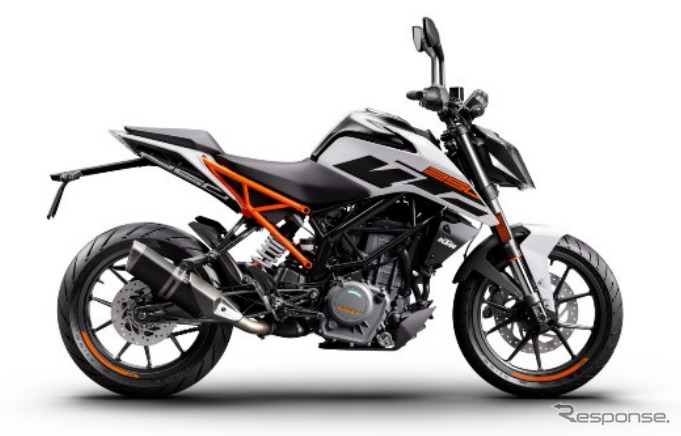 KTM 250デューク（2020年モデル）《画像：KTMジャパン》