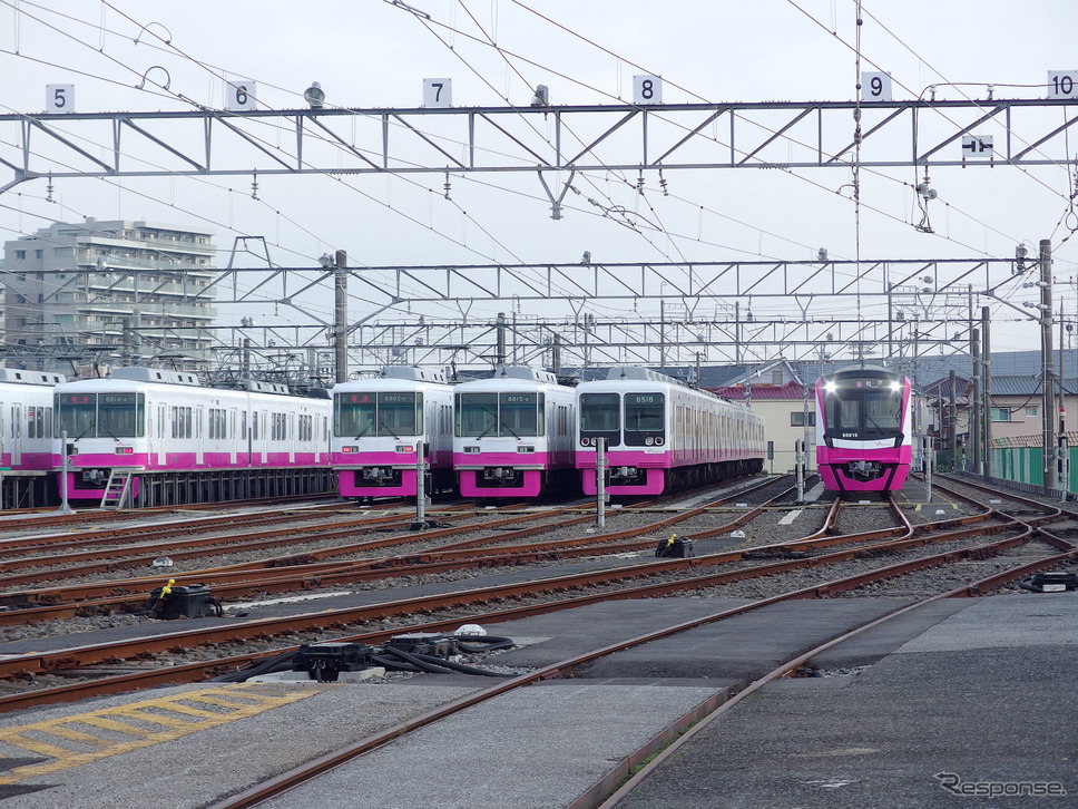 新京成くぬぎ山車両基地《撮影 高木啓》