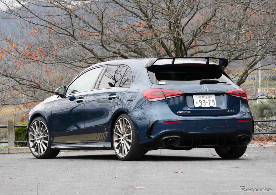 メルセデスAMG A35 4MATIC撮影 中村孝仁