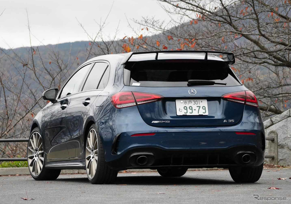メルセデスAMG A35 4MATIC撮影 中村孝仁