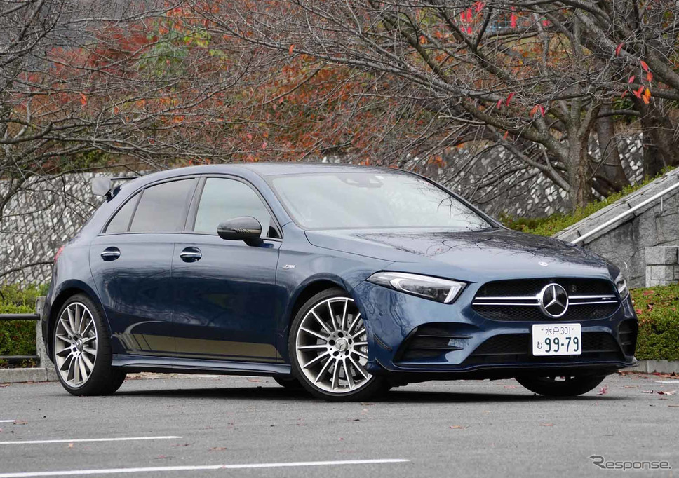 メルセデスAMG A35 4MATIC撮影 中村孝仁