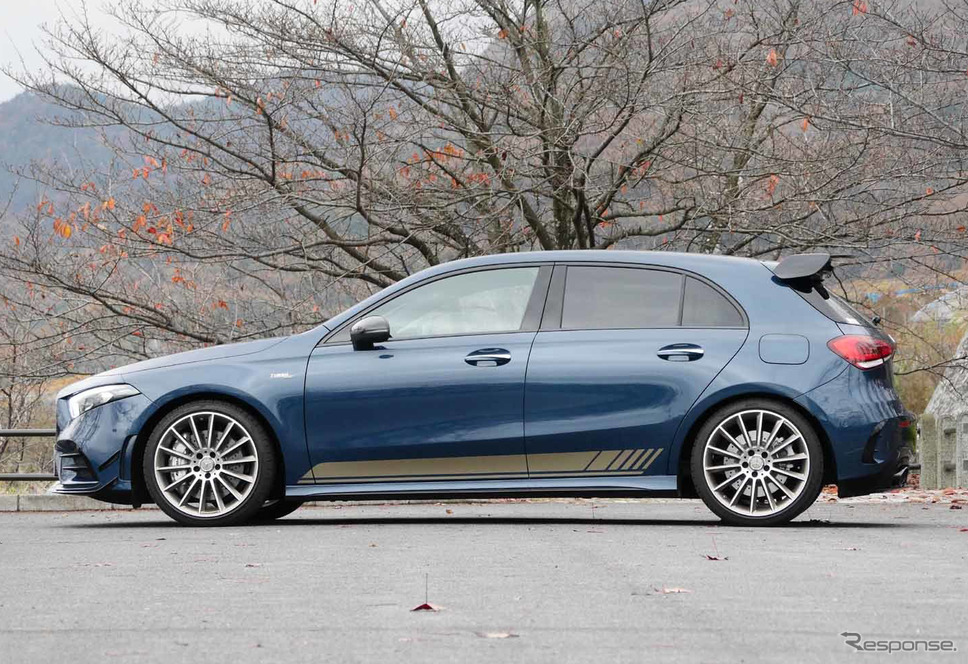 メルセデスAMG A35 4MATIC撮影 中村孝仁