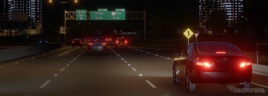 エヌビディアの自動運転車のシミュレーションプラットフォーム「NVIDIA DRIVE Constellation」《photo by NVIDIA》