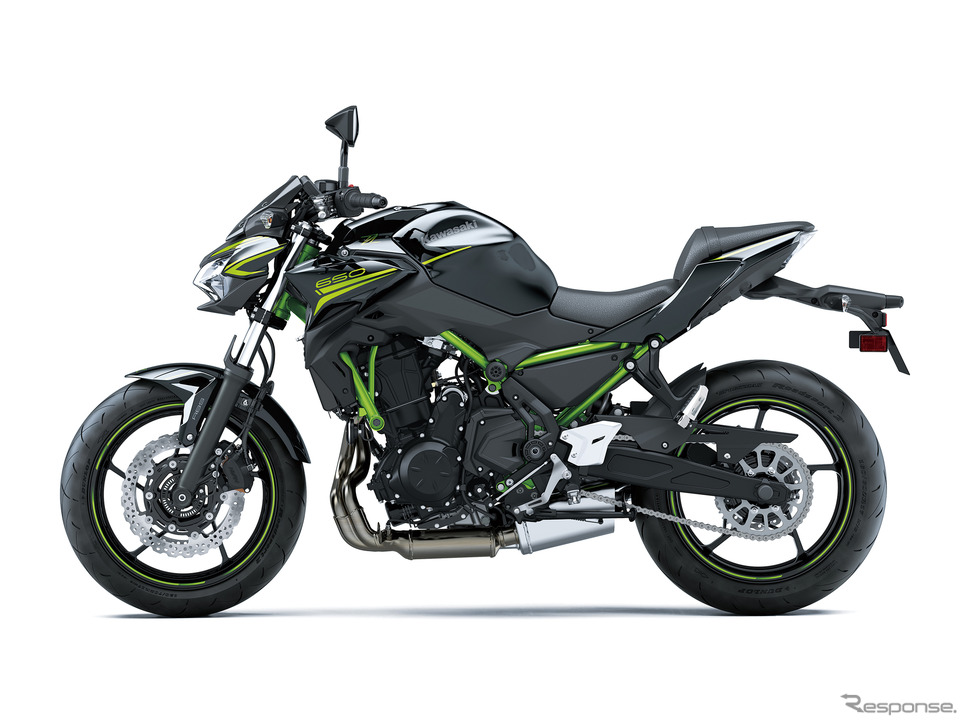 カワサキZ650 / メタリックスパークブラック(2020年モデル)《画像:カワサキモータースジャパン》