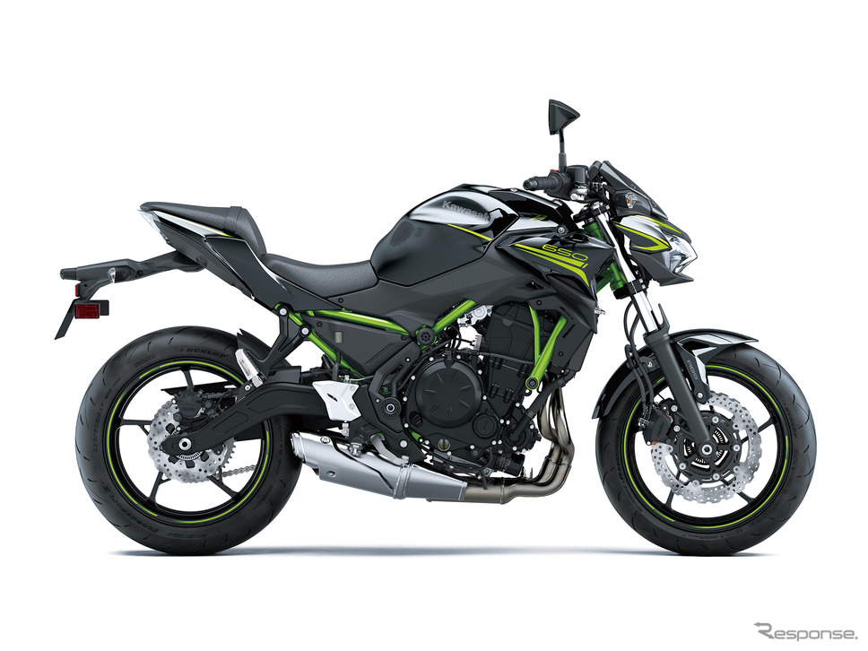 カワサキZ650 / メタリックスパークブラック(2020年モデル)《画像:カワサキモータースジャパン》