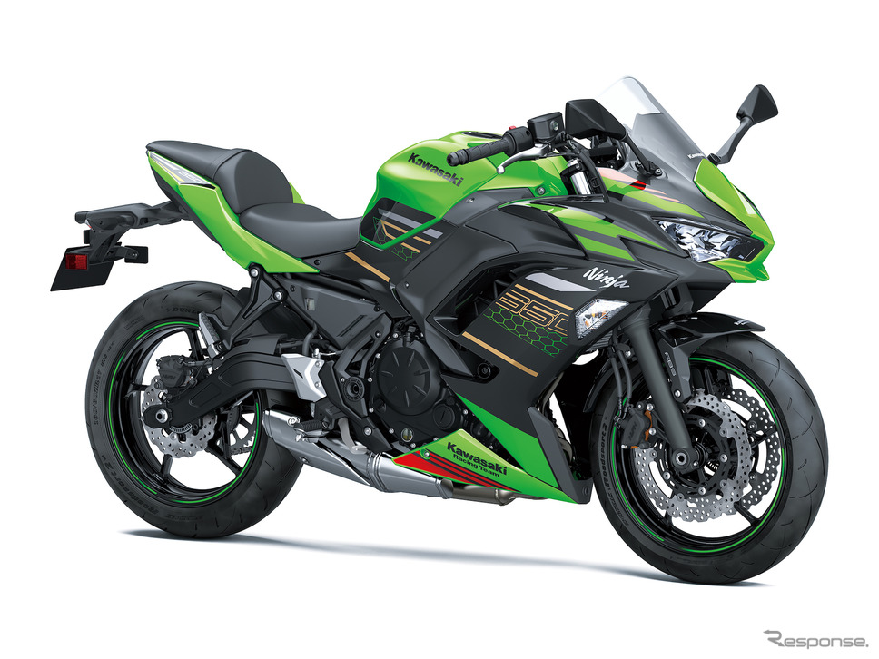 カワサキNinja 650 KRTエディション / ライムグリーン×エボニー(2020年モデル)《画像:カワサキモータースジャパン》