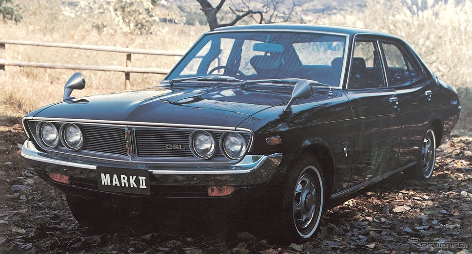 2代目:コロナマークII(1972年)《写真 トヨタ自動車》