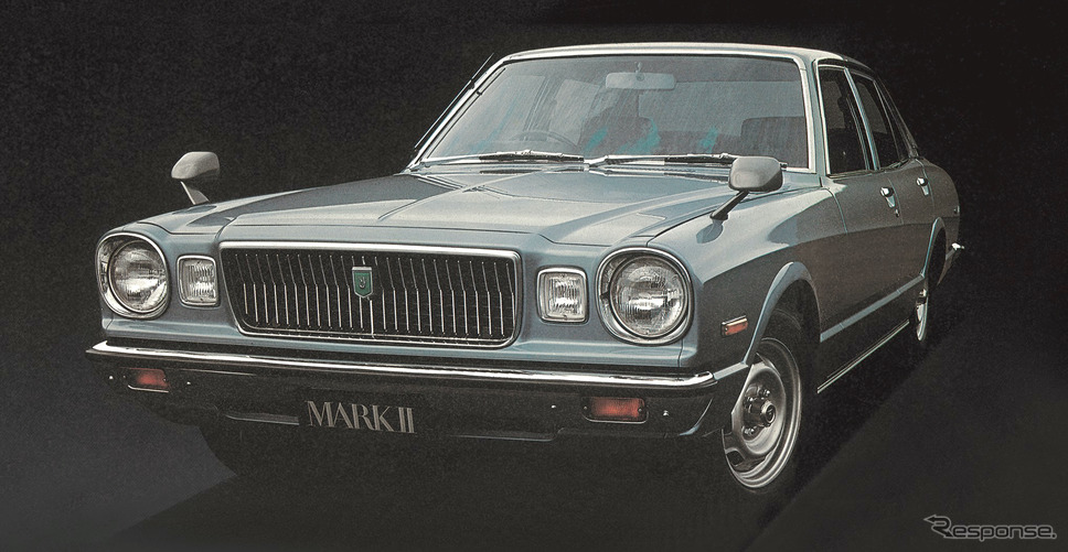 3代目:コロナマークII(1976年)《写真 トヨタ自動車》