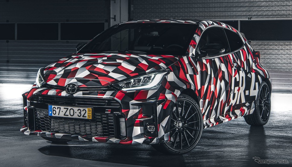 トヨタ GR ヤリスのプロトタイプ(欧州仕様車)《photo by Toyota》