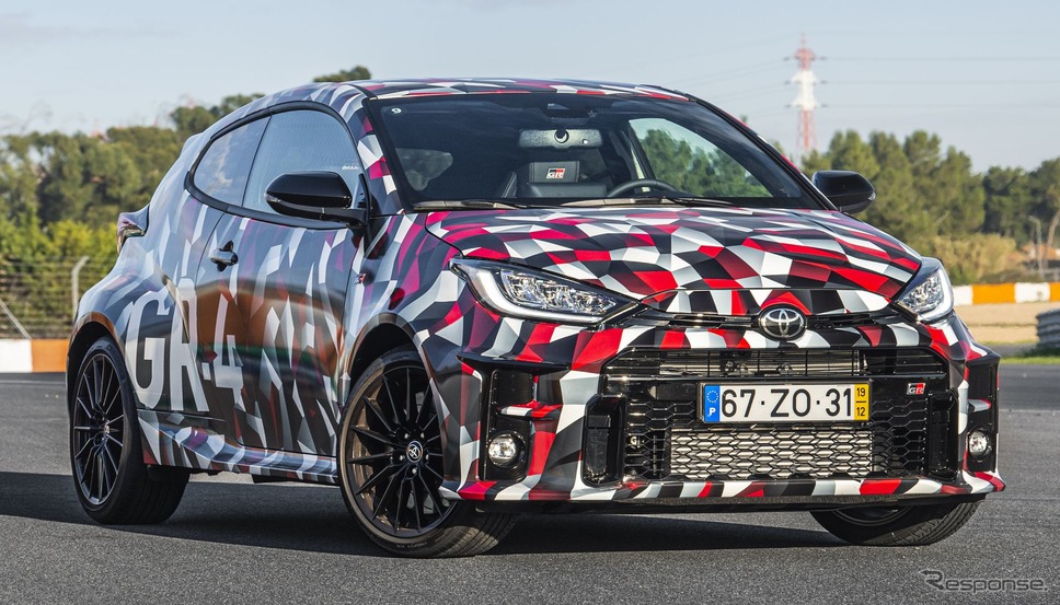 トヨタ GR ヤリスのプロトタイプ(欧州仕様車)《photo by Toyota》
