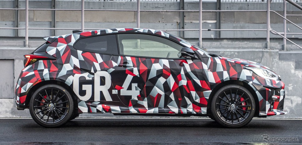 トヨタ GR ヤリスのプロトタイプ(欧州仕様車)《photo by Toyota》