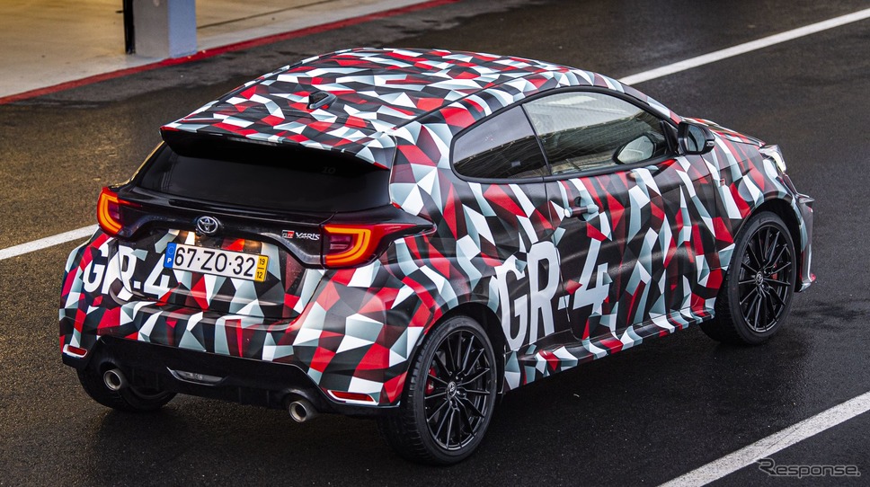 トヨタ GR ヤリスのプロトタイプ(欧州仕様車)《photo by Toyota》
