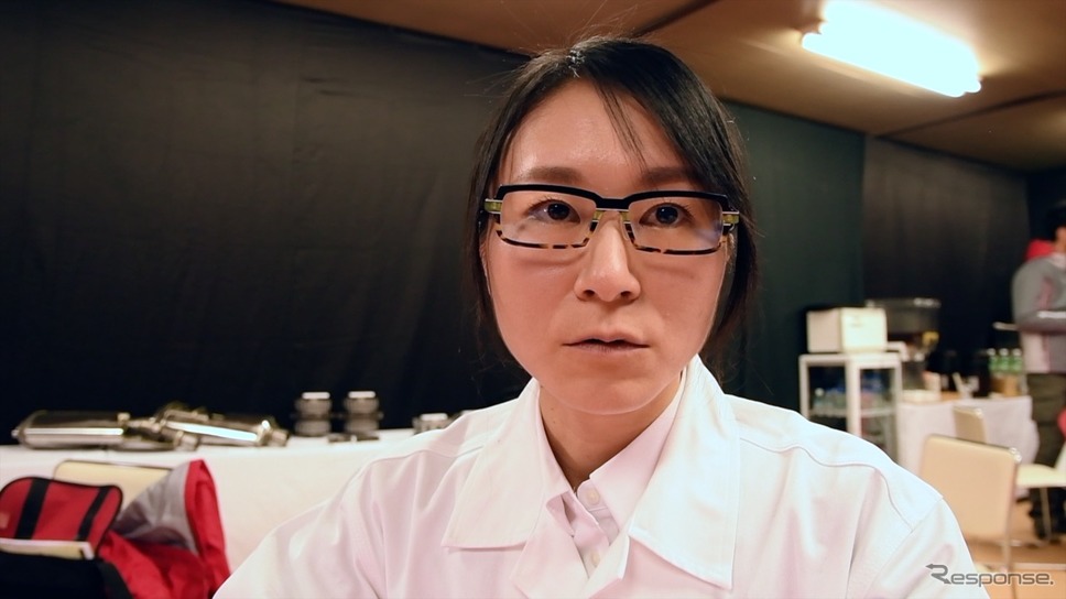 桂川 碧さん(本田技研工業 二輪事業本部 ものづくりセンター デザイン開発部)《撮影 青木タカオ》
