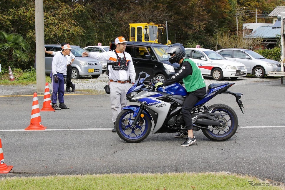 埼玉県 高校生の自動二輪車等の交通安全講習《画像提供 ホンダモーターサイクルジャパン》