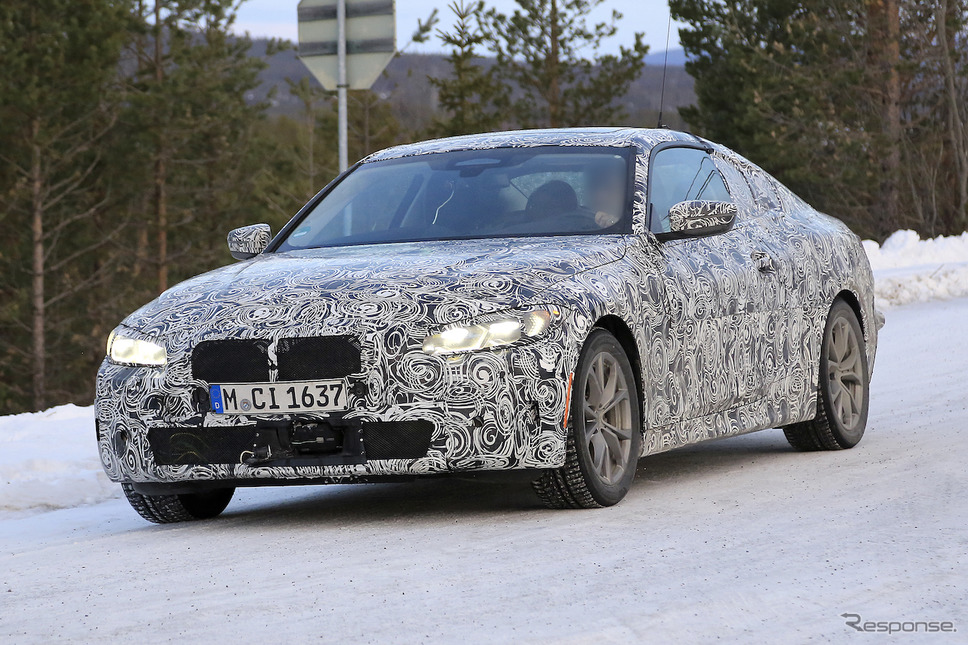 BMW 4シリーズクーペ 新型プロトタイプ(スクープ写真)《APOLLO NEWS SERVICE》