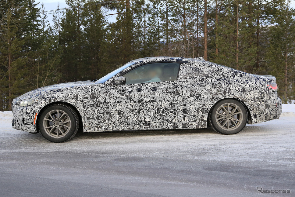 BMW 4シリーズクーペ 新型プロトタイプ（スクープ写真）《APOLLO NEWS SERVICE》