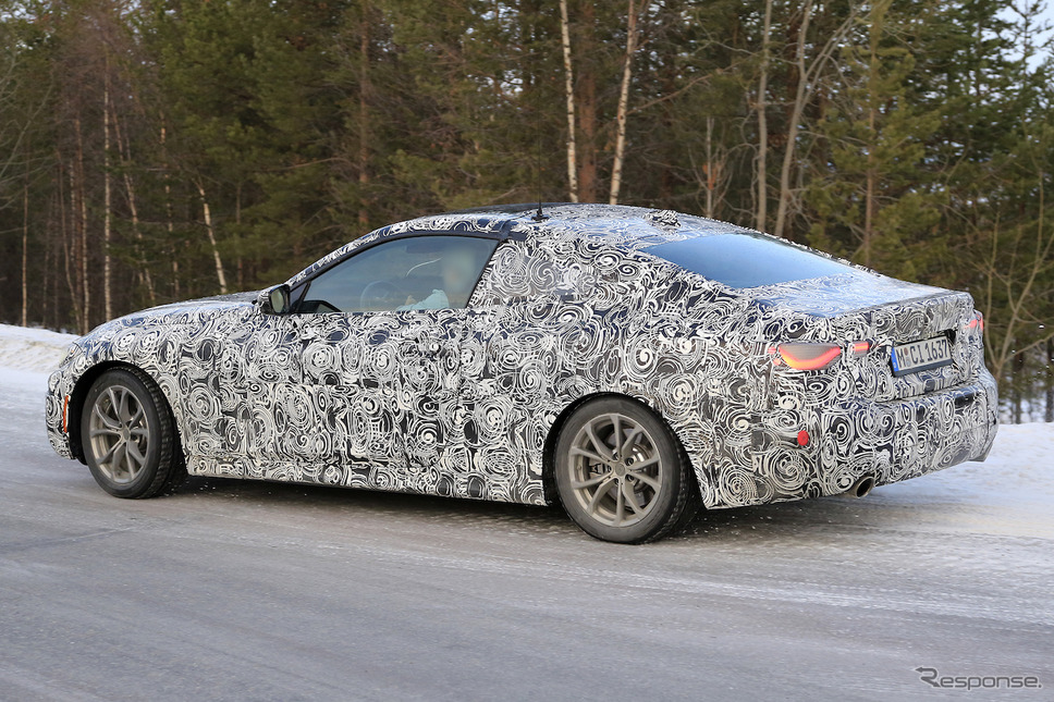 BMW 4シリーズクーペ 新型プロトタイプ(スクープ写真)《APOLLO NEWS SERVICE》