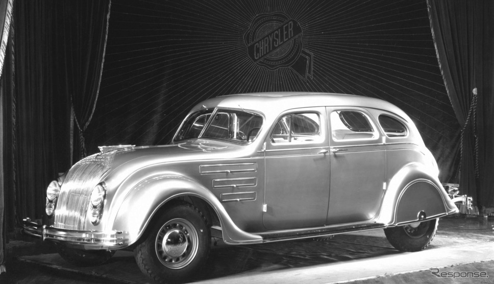 クライスラー・エアフロー(1934年)《photo by FCA》