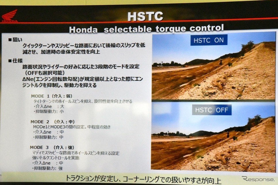 CRF450R報道向け技術説明会《撮影 青木タカオ》