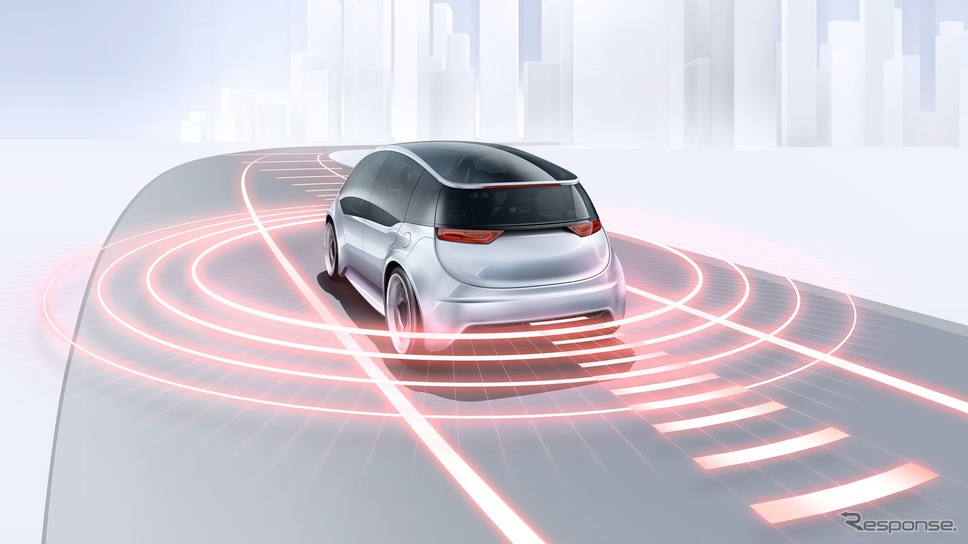 ボッシュの自動運転向け新型LiDAR(ライダー)のイメージ《photo by Bosch》