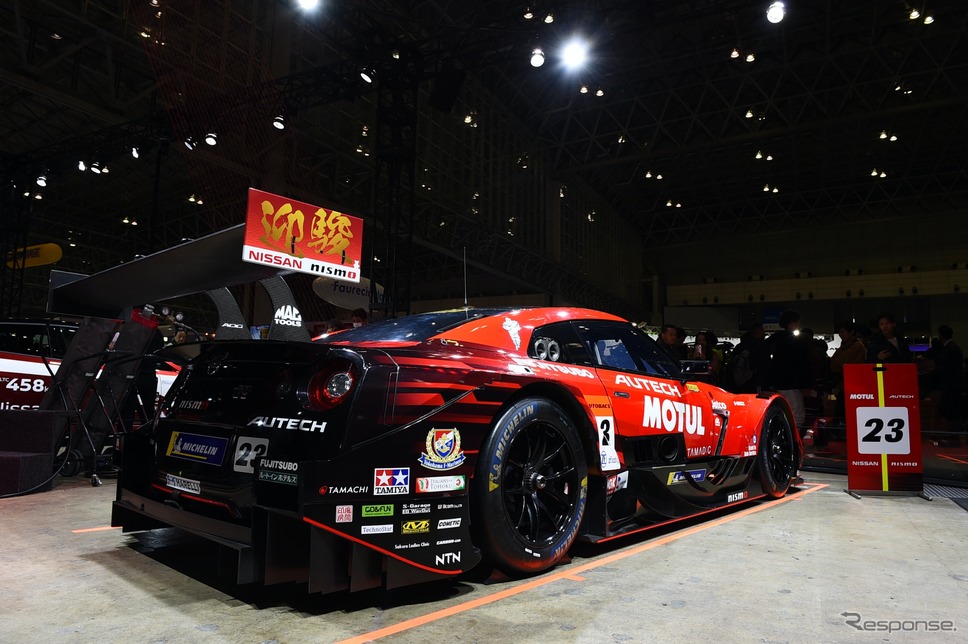 日産GT-R（SUPER GT 2019。東京オートサロン2020）《撮影 野口岳彦》