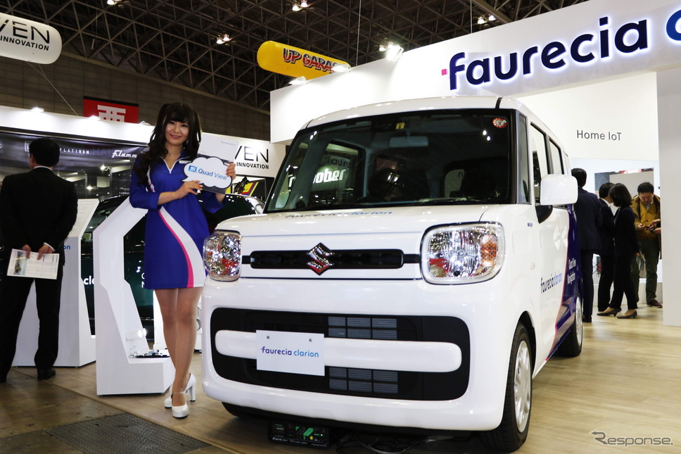 フォルシアクラリオン(東京オートサロン2020)《撮影 先川知香》