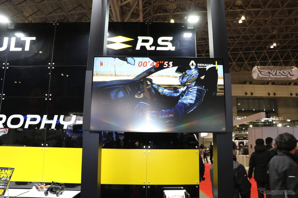 ルノー・メガーヌR.S.トロフィーR‘カーボン・セラミックパック’(東京オートサロン2020)《撮影 先川知香》