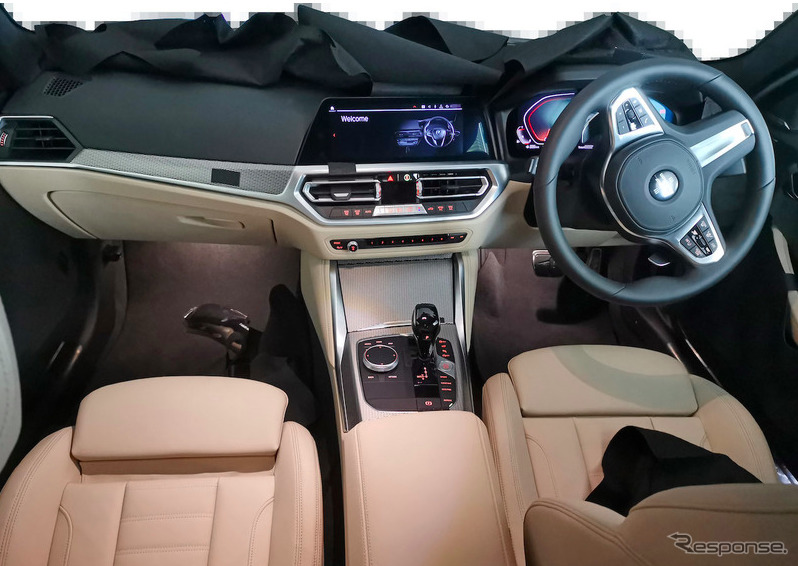 BMW 4シリーズ カブリオレ 次期型プロトタイプ(スクープ写真)《APOLLO NEWS SERVICE》