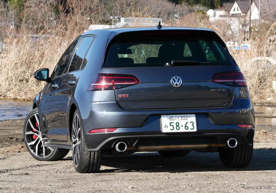 VW ゴルフ GTIパフォーマンス撮影　中村孝仁