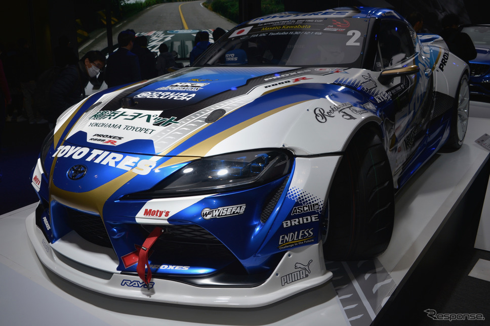 川畑真人選手のGRスープラ(東京オートサロン2020)《撮影 後藤竜甫》