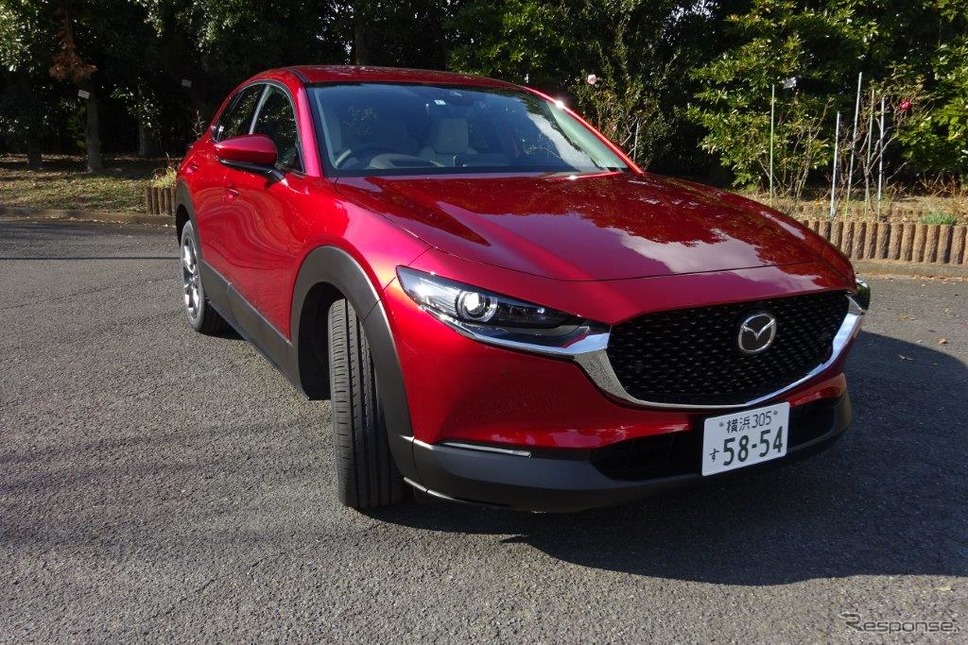 マツダ CX-30 SKYACTIV-Xエンジン搭載車《撮影 池原照雄》