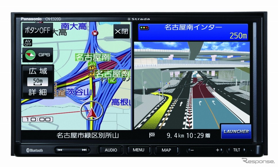パナソニック ストラーダ CN-E320D《画像:パナソニック》