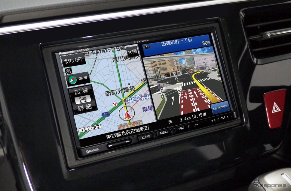パナソニック ストラーダ CN-E320D《画像:パナソニック》